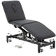 Addax Practice Manager Electric Treatment Couch All Black - 3 Sections