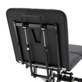 Addax Practice Manager Electric Treatment Couch for Tattoo Studios - 3 Sections All Black Shop@PhysioWorld Ltd 