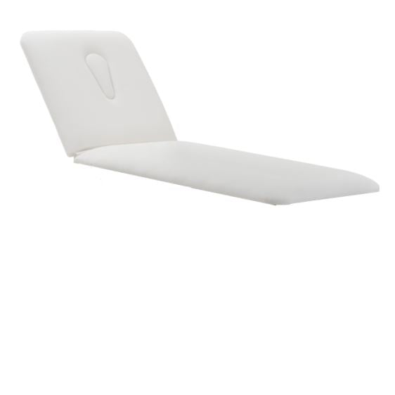 Addax Practice Manager Treatment Couch Upholstery Set - 2 Section White Shop@PhysioWorld Ltd