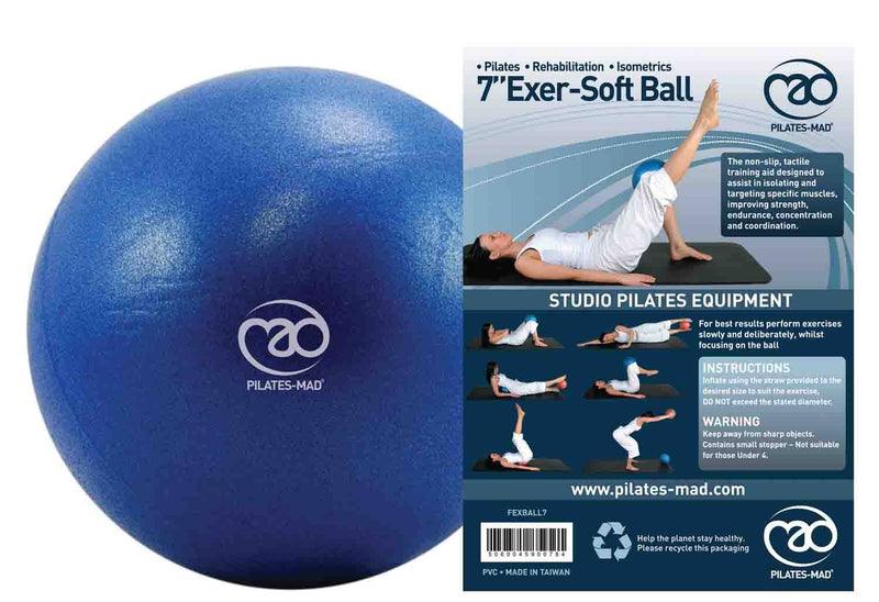 Fitness Mad Exer Soft Ball 7" (Blue) Fitness Mad