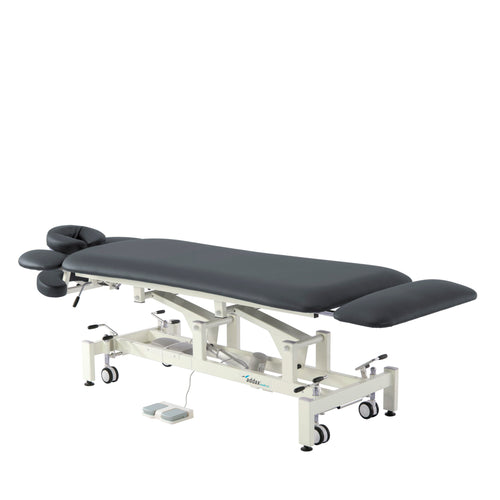 Addax Deluxe Electric Massage Table - Black | Massage Bed