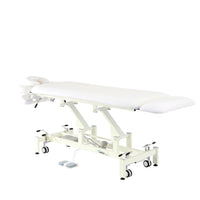 Addax Deluxe Electric Massage Table - White | Massage Bed