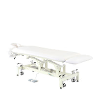 Addax Deluxe Electric Massage Table - White | Massage Bed