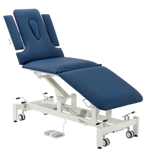 Addax 5 Section Electric Massage Table - Blue | Massage Bed