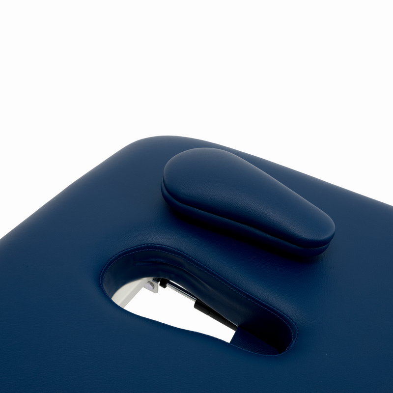 Addax Practice Manager Electric Treatment Couch - 3 Sections - Blue