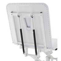Addax Practice Manager Electric Treatment Couch - 2 Sections - White