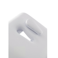 Addax Practice Manager Electric Treatment Couch - 2 Sections - White