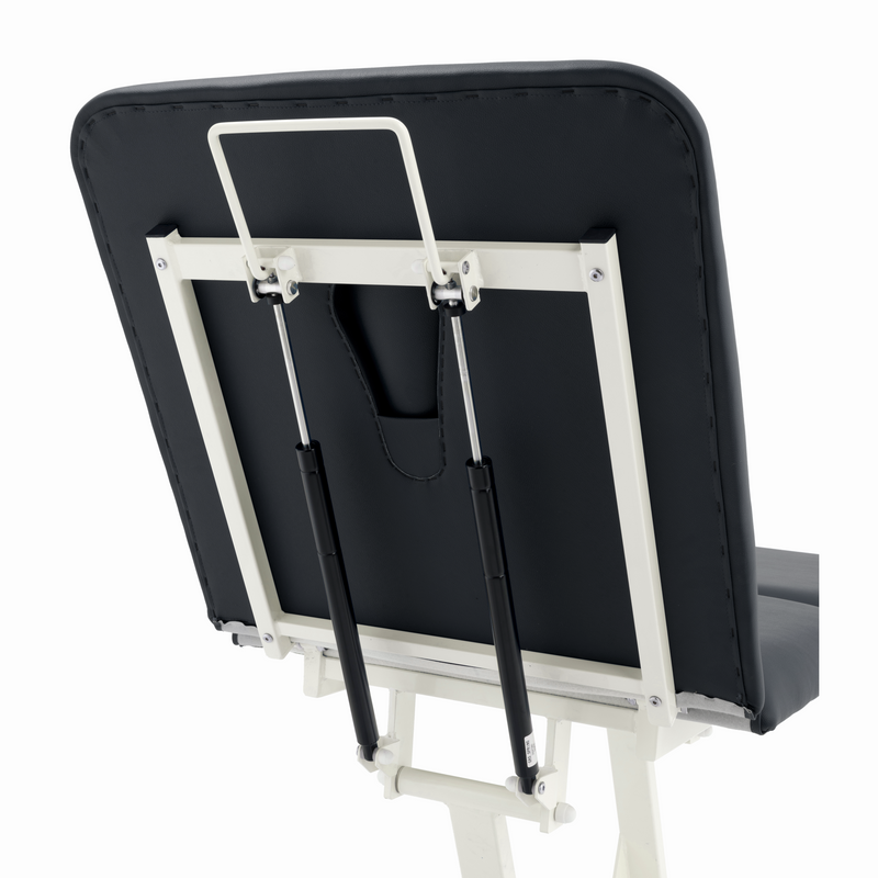 Addax Practice Manager Hydraulic Treatment Couch - 2 Sections - Black