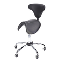 Saddle Stool  - Black