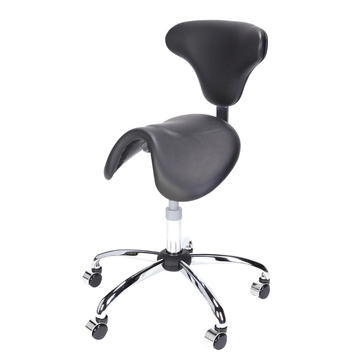 Saddle Stool  - Black