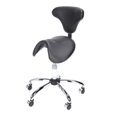 Saddle Stool  - Black
