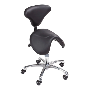 Saddle Stool  - Black