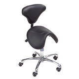 Saddle Stool  - Black