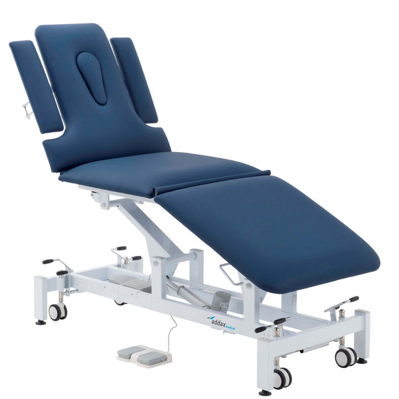 Addax 5 Section Electric Massage Table - Blue | Massage Bed Addax 