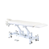 Addax Deluxe Electric Massage Table - White | Massage Bed Shop@PhysioWorld Ltd 