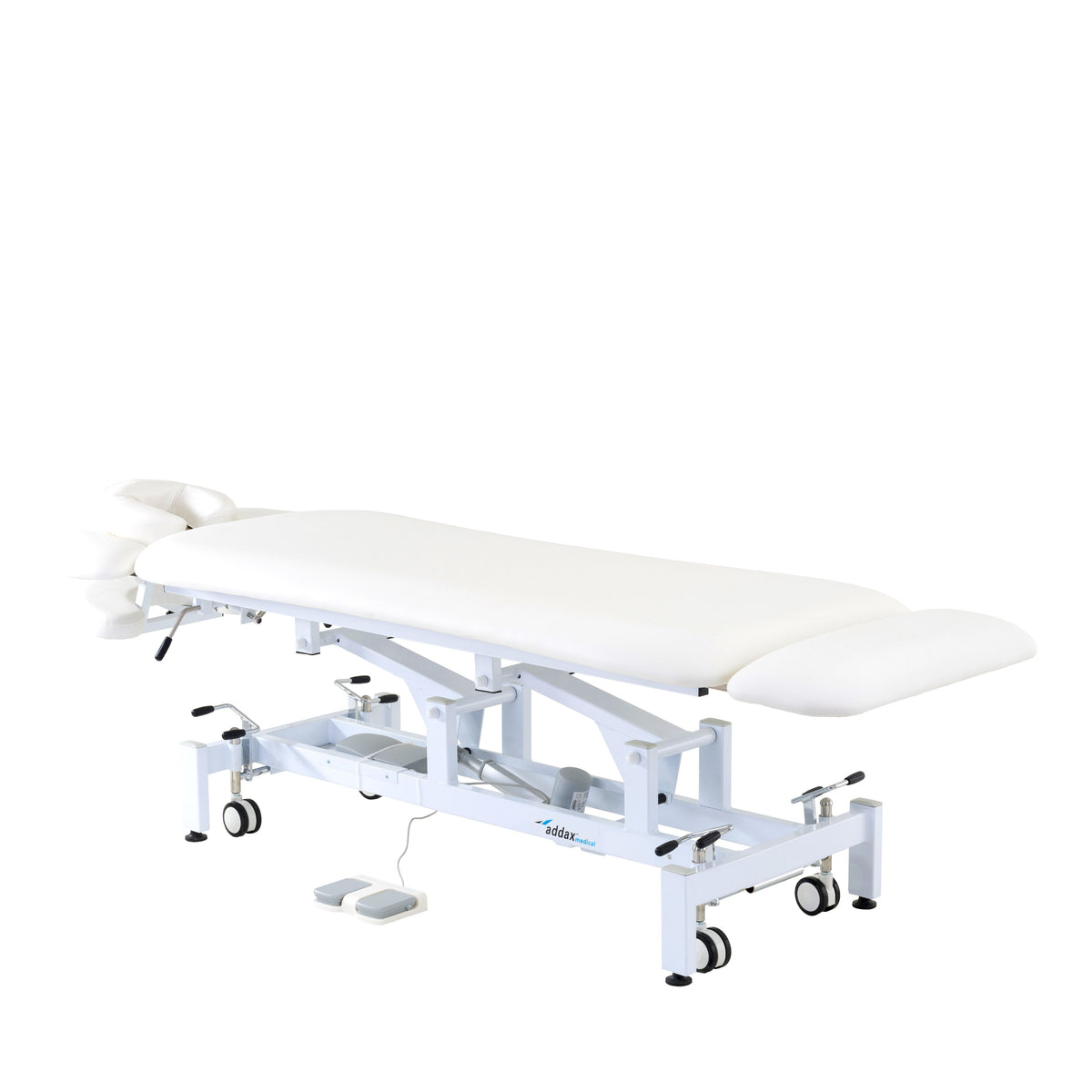 Addax Electric Massage Table White Massage Bed