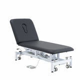 Addax Practice Manager Electric Treatment Couch - 2 Sections - Black Addax 