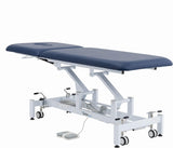Addax Practice Manager Electric Treatment Couch - 2 Sections - Blue Addax 