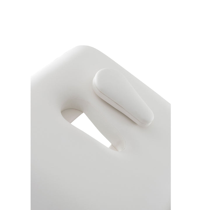 Addax Practice Manager Electric Treatment Couch - 2 Sections - White Shop@PhysioWorld Ltd 