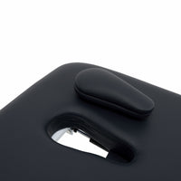 Addax Practice Manager Electric Treatment Couch - 3 Sections - Black Addax 