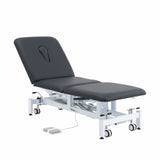 Addax Practice Manager Electric Treatment Couch - 3 Sections - Black Addax 