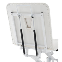 Addax Practice Manager Electric Treatment Couch - 3 Sections - White Shop@PhysioWorld Ltd 