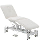 Addax Practice Manager Electric Treatment Couch - 3 Sections - White