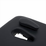Addax Practice Manager Electric Treatment Couch for Tattoo Studios - 3 Sections All Black Shop@PhysioWorld Ltd 