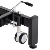Addax Practice Manager Electric Treatment Couch for Tattoo Studios - 3 Sections All Black Shop@PhysioWorld Ltd 