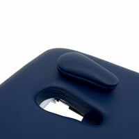 Addax Practice Manager Hydraulic Treatment Couch - 2 Sections - Blue Shop@PhysioWorld Ltd 