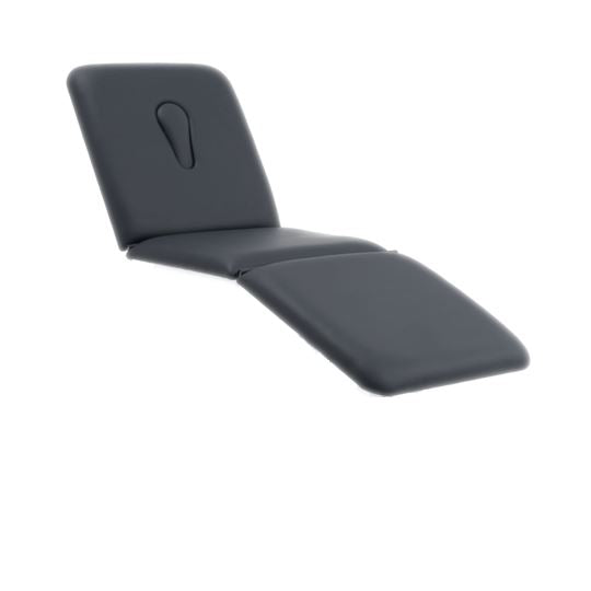 Addax Practice Manager Treatment Couch Upholstery Set - 3 Section Black Shop@PhysioWorld Ltd 