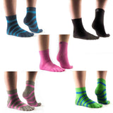 PhysioWorld Full Toe Socks - Black - Pack of 10 PhysioWorld 