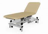 Plinth Medical 502E 2 Section Couch Electric PhysioWorld Almond 