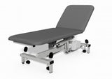 Plinth Medical 502E 2 Section Couch Electric PhysioWorld Battleship 