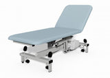 Plinth Medical 502E 2 Section Couch Electric PhysioWorld Cool Blue 