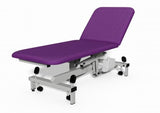Plinth Medical 502E 2 Section Couch Electric PhysioWorld Grape 