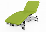 Plinth Medical 503E 3 Section Couch Electric PhysioWorld Citrus Green 