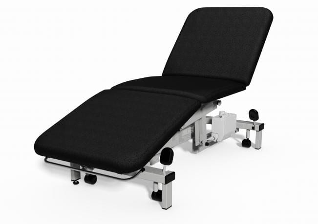 Plinth Medical 503E 3 Section Couch Electric PhysioWorld Cobalt 